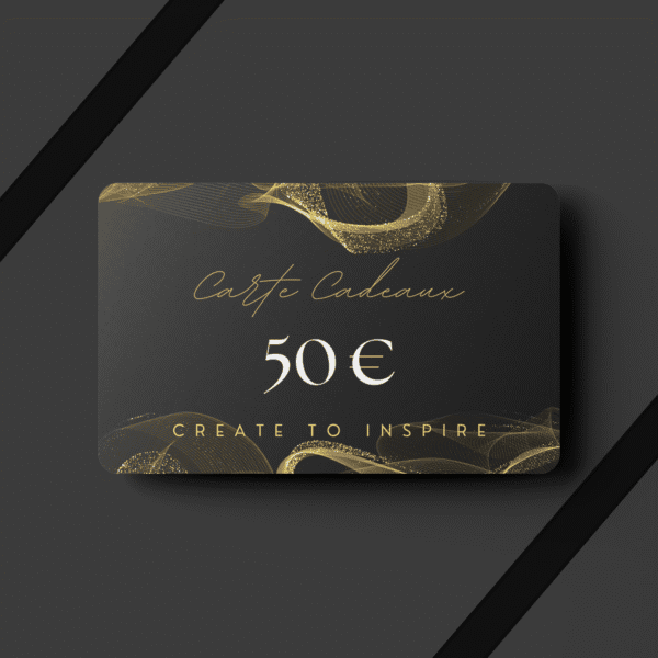 Carte cadeau Create To Inspire 50 €