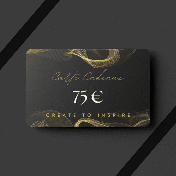 Carte cadeau Create To Inspire 75 €