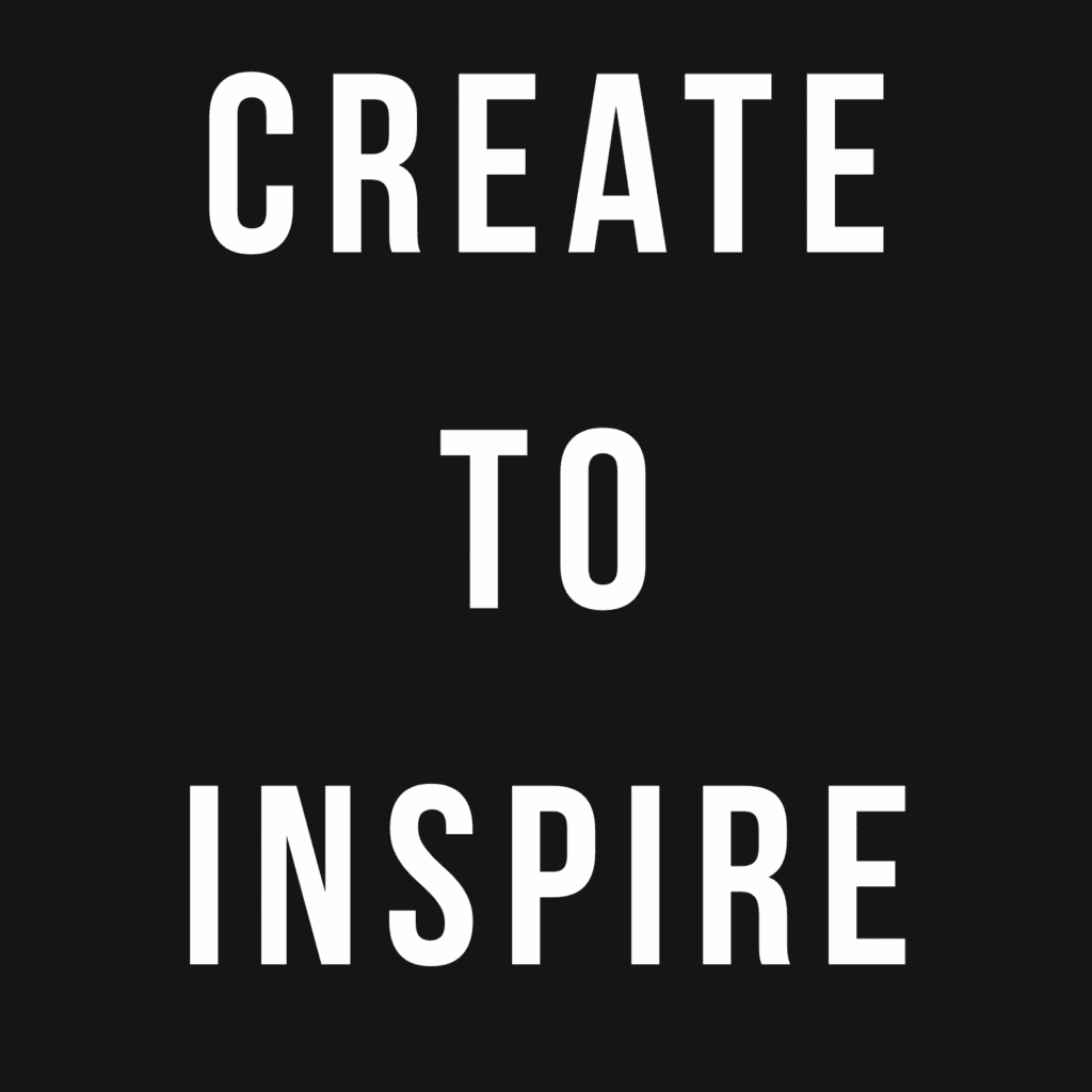Create To Inspire - Logo Noir