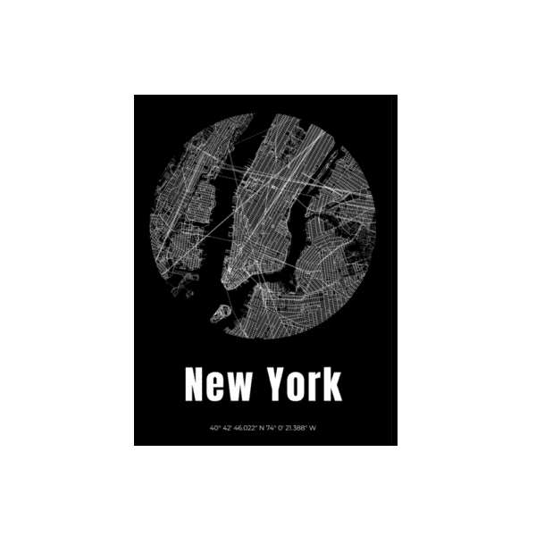 enhanced-matte-paper-poster-cm-30x40-cm-front-69086a1720ffc.png Affiche Plan de New York sur fond noir