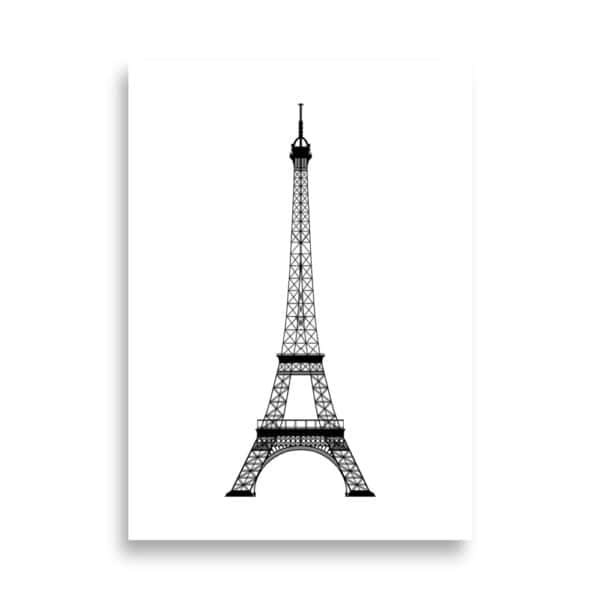 enhanced-matte-paper-poster-cm-50x70-cm-front-690c812a7b0eb.jpg Affiche Eiffel Tower en noir et blanc – Ligne fine