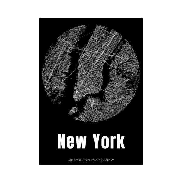 enhanced-matte-paper-poster-cm-70x100-cm-front-69086a171ff22.png Affiche Plan de New York sur fond noir