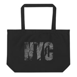 large-eco-tote-black-front-6909b938a52d7.jpg Grand tote bag bio noir - NYC on the Map